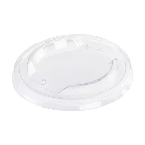 Couvercle PET antibuée pour saladier carton 15cm
